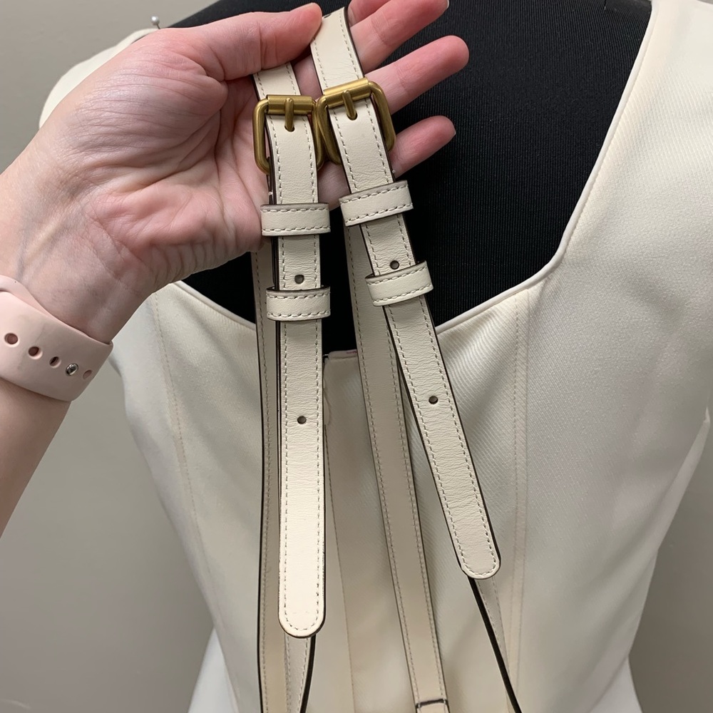 Gucci, GG Marmont Backpack, Ivory - Picture 8 of 14